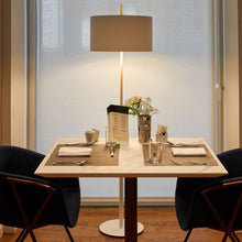 Load image into Gallery viewer, Lola F Floor Lamp in restaurant.
