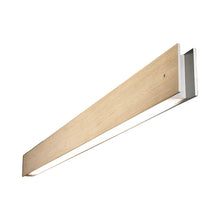 Load image into Gallery viewer, Marc C LED Semi Flush Mount Ceiling Light in Oak (Large).
