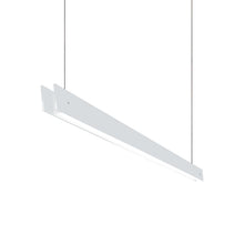 Load image into Gallery viewer, Marc Dos S LED Linear Pendant Light in White (Medium).
