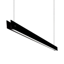 Load image into Gallery viewer, Marc Dos S LED Linear Pendant Light in Black (Large).
