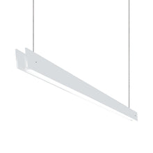 Load image into Gallery viewer, Marc Dos S LED Linear Pendant Light in White (Large).

