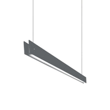 Load image into Gallery viewer, Marc S LED Linear Pendant Light in Grey (Small).
