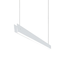 Load image into Gallery viewer, Marc S LED Linear Pendant Light in White (Small).
