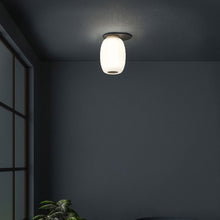 Load image into Gallery viewer, Misko C Semi Flush Mount Ceiling Light in living room.
