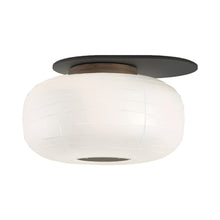 Load image into Gallery viewer, Misko C/W Ceiling / Wall Light in Walnut.
