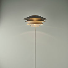 Load image into Gallery viewer, Overlay F Floor Lamp in Detail.
