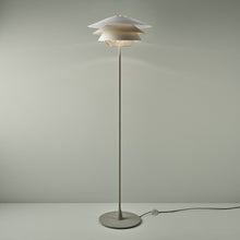 Load image into Gallery viewer, Overlay F Floor Lamp in Detail.
