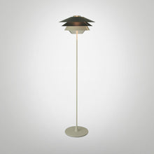 Load image into Gallery viewer, Overlay F Floor Lamp in Detail.
