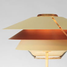 Load image into Gallery viewer, Overlay T Table Lamp in Detail.
