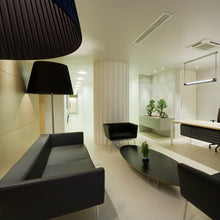 Load image into Gallery viewer, Royal F Floor Lamp in living room.
