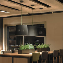 Load image into Gallery viewer, Royal S Pendant Light in restaurant.
