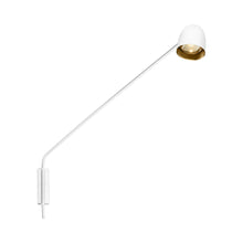 Load image into Gallery viewer, Speers Arm C LED Ceiling Light in White (1-Lights/Small).
