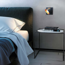Load image into Gallery viewer, Speers W LED Wall Light in bedroom.
