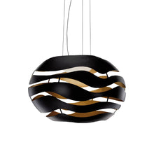 Load image into Gallery viewer, Tree Series S Pendant Light in Black/Gold (Large).
