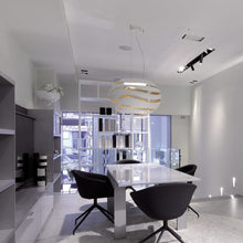Load image into Gallery viewer, Tree Series S Pendant Light in living room.
