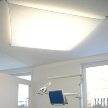 Load image into Gallery viewer, Veroca LED DIM Semi Flush Mount Ceiling Light in dentist.
