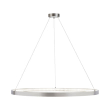 Load image into Gallery viewer, Bodiam LED Chandelier in Large/Satin Nickel.

