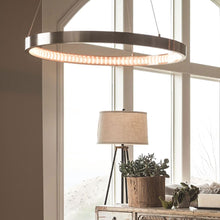 Load image into Gallery viewer, Bodiam LED Chandelier in office.
