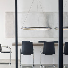 Load image into Gallery viewer, Bodiam LED Chandelier in office.
