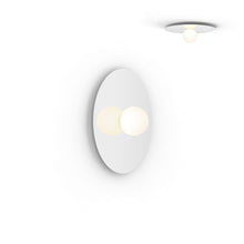 Load image into Gallery viewer, Bola LED Ceiling / Wall Light in Gloss White/Chrome (Medium).
