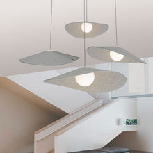 Load image into Gallery viewer, Bola LED Felt Pendant Light - Exhibition.
