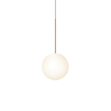 Load image into Gallery viewer, Bola Sphere LED Pendant Light in Rose Gold (10-Inch).
