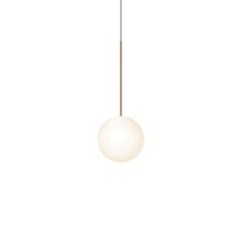 Load image into Gallery viewer, Bola Sphere LED Pendant Light in Rose Gold (8-Inch).
