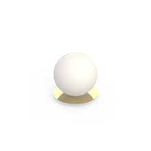 Load image into Gallery viewer, Bola Sphere LED Table Lamp in Brass (Small).
