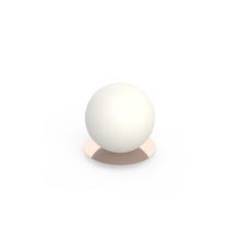 Load image into Gallery viewer, Bola Sphere LED Table Lamp in Rose Gold (Small).
