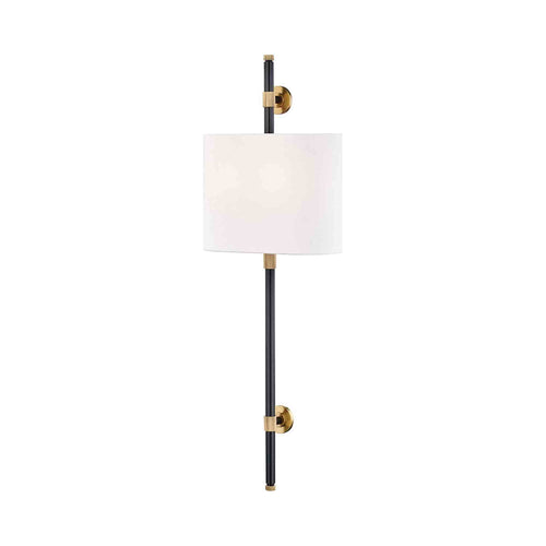 Bowery 2-Light Wall Light in Aged Old Bronze.