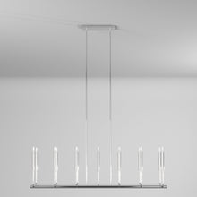 Load image into Gallery viewer, Brianna Linear Chandelier in Detail.

