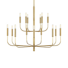 Load image into Gallery viewer, Brianna Two-Tier Chandelier Detail.
