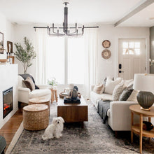 Load image into Gallery viewer, Brigitte Pendant Light in living room.
