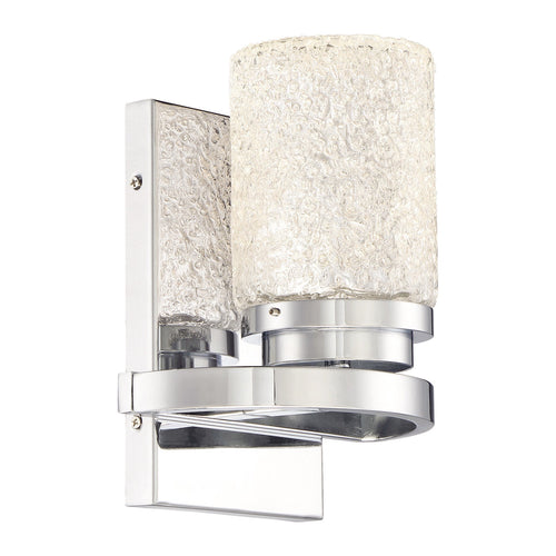 Brilliant LED Bath Wall Light in Chrome.