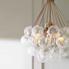 Load image into Gallery viewer, Bronzeville Multi Light Pendant Light in Detail.
