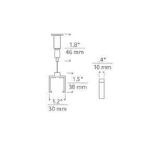 Load image into Gallery viewer, Brox Aircraft Cable - line drawing.
