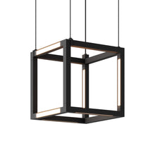 Load image into Gallery viewer, Brox Cube LED Pendant Light in Detail.
