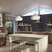 Load image into Gallery viewer, Brummel Grande Pendant Light in dining room.
