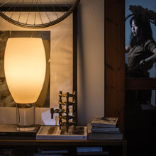 Load image into Gallery viewer, Buds LED Table Lamp in living room.
