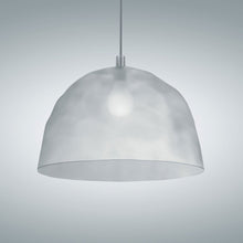 Load image into Gallery viewer, Bump LED Pendant Light in Transparent Frost.
