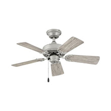 Load image into Gallery viewer, Cabana Ceiling Fan in Brushed Nickel.
