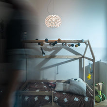 Load image into Gallery viewer, Caboche Plus Pendant Light in bed room.
