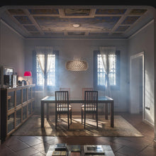 Load image into Gallery viewer, Caboche Plus Pendant Light in dining room.
