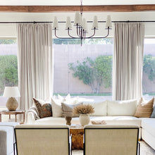 Load image into Gallery viewer, Calabria PTL1011 Table Lamp in living room.
