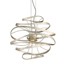 Load image into Gallery viewer, Calligraphy LED Pendant Light in Detail.
