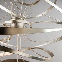 Load image into Gallery viewer, Calligraphy LED Pendant Light in Detail.
