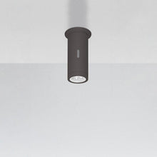 Load image into Gallery viewer, Calumet Outdoor LED Ceiling Light in Anthracite Grey/Small (4000K).
