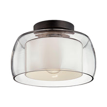 Load image into Gallery viewer, Candace Outdoor Flush Mount Ceiling Light (Small).
