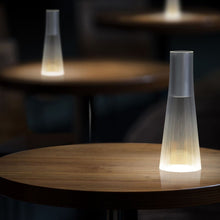 Load image into Gallery viewer, Candel LED Table Lamp Outside Area.
