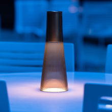 Load image into Gallery viewer, Candel LED Table Lamp Outside Area.
